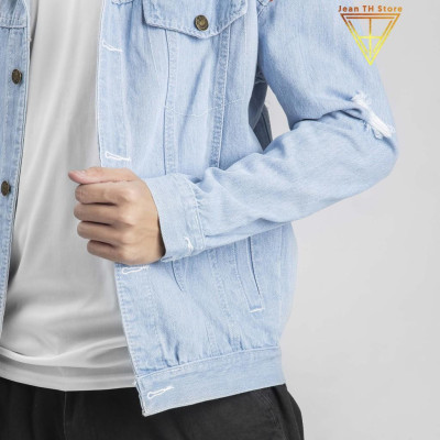 Áo khoác jean STras thời trang trẻ trung năng động cao cấp
