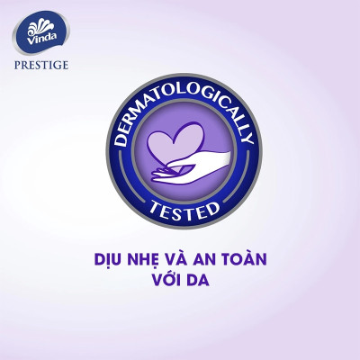 [MUA 1 LỐC GVS PRESTIGE 4D TẶNG 1 CUỘN] Giấy vệ sinh cao cấp Vinda Prestige 4D 3 lớp (8 Cuộn)
