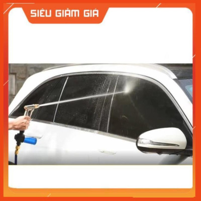 Bộ dây vòi xịt nước rửa xe,tưới cây .tăng áp 3 lần,loại 3m,5m 206701-2đầu đồng,cút,nối đồng+ tặng túi đựng bút 