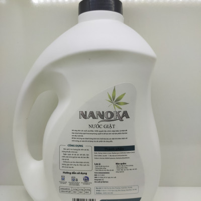 Nước giặt quần áo Nanoka 3,8L [Hàng chính hãng]