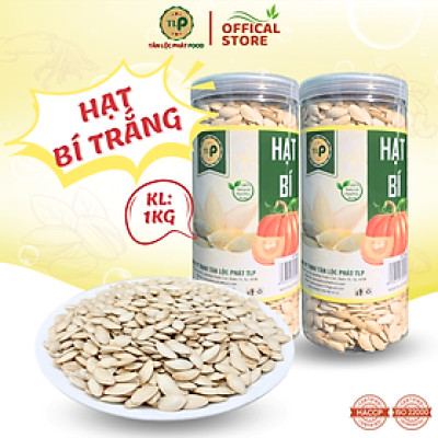 HẠT BÍ TRẮNG TÂN LỘC PHÁT 1KG - COMBO 2 HŨ 500G