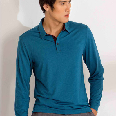 Áo phông dài tay màu blue ALIGRO ALGAPD041