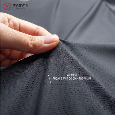 Bộ Quần Áo Thể Thao Nam FASVIN TS24625+Q25475.HN Hàng Nhà Máy Chất Liệu Mềm Mại Phom Dáng Đẹp