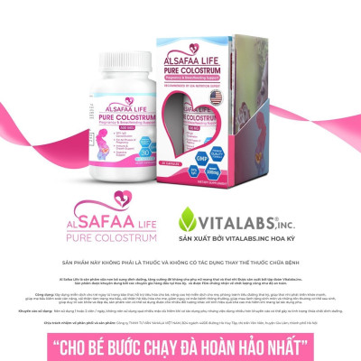 Combo 05 hộp Sữa non Al SAFAA Life