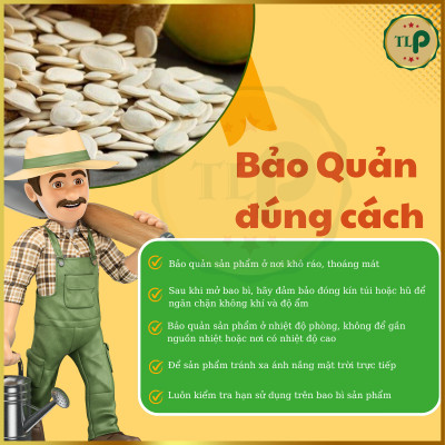 HẠT BÍ TRẮNG TÂN LỘC PHÁT BỊCH 250G
