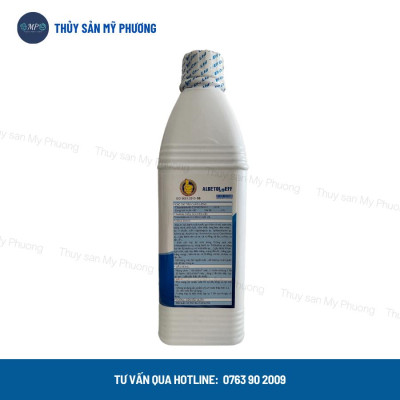 Bronopol chuyên nấm ghẻ lở đốm trắng đốm đỏ thối vây tuột nhớt gan thận mủ Albetol Eff cho cá lươn ếch ốc ba ba tôm thẻ