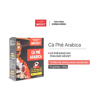 Cà phê phin giấy-  cà phê Arabica (Arabica coffee -ground coffee drip bag)100gr