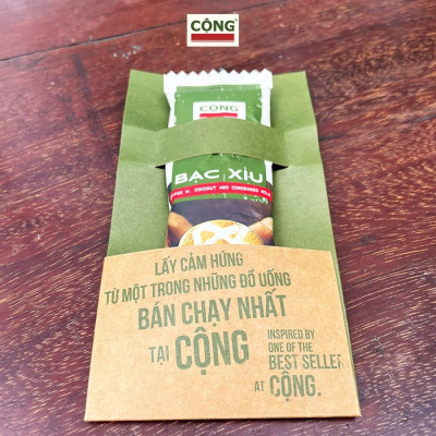 Mẫu dùng thử Cà phê bạc xỉu hòa tan C+ Cộng Cà Phê 1 gói stick 15gr