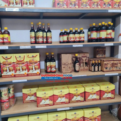 NƯỚC MẮM KHẢI HOÀN 45 ĐẠM CAO CẤP - 6 CHAI 90ML/HỘP