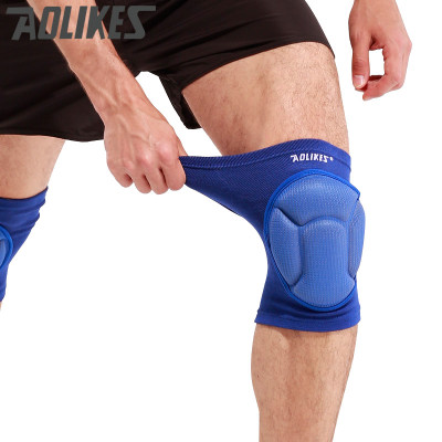 Đai miếng đệm bảo vệ đầu gối AOLIKES A-0217 đàn hồi Rubber cushion anti-collision knee pad