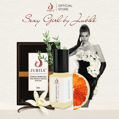 S.e.x.y Girl by Jubilé - Tinh dầu nước hoa Pháp Nữ Minisize Dạng lăn 3ml Thơm Lâu, Sang Trọng, Quyến Rũ