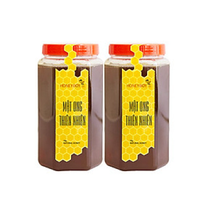 Bộ 2 Mật Ong Thiên Nhiên Honeyboy 1kg