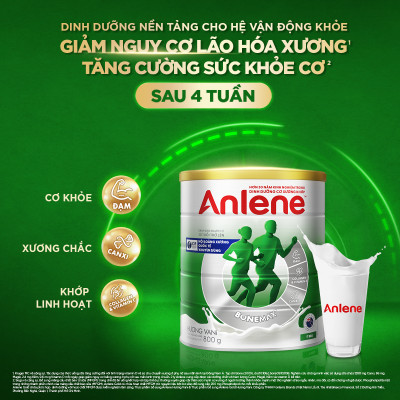 Sữa Bột Anlene Hương Vanilla (Hộp Giấy 1,2kg)