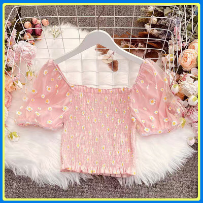 Áo trễ vai phong cách hàn quốc QK11 - Áo trễ vai nữ tay phòng hàn quốc