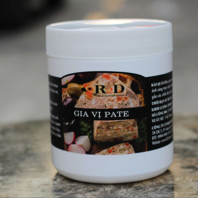 Nguyên liệu chế biến Pate hũ 1 Kg chính hãng Gia vị R2D