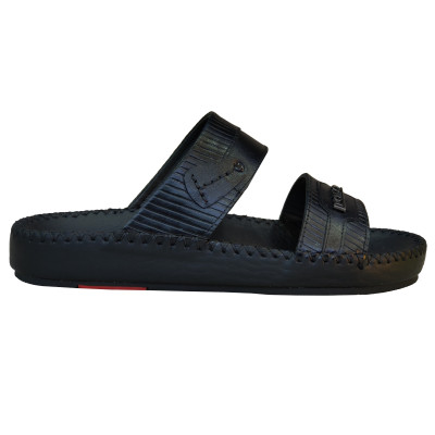 Dép Nam Quai Ngang HÀ NAM Da Bò Thật Cao Cấp DNA2081