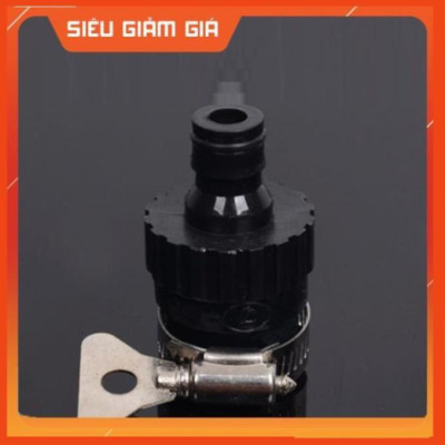 Bộ dây vòi xịt nước rửa xe, tưới cây . tăng áp 3 lần, loại 3m, 5m 206318Gđầu đồng, cút, nối đen, d.vàng