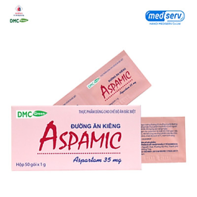 Thực phẩm dùng cho chế độ ăn đặc biệt: Đường ăn kiêng Aspamic