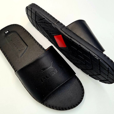 Dép quai ngang nam thời trang,may full quai chắc chắn DONAVYPUMA 