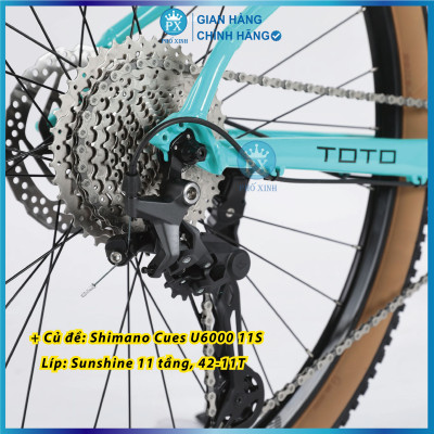 XE ĐẠP ĐỊA HÌNH CHEVAUX TOTO 2024