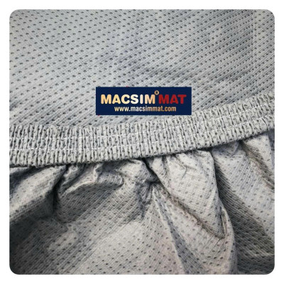 Bạt phủ ô tô chất liệu vải không dệt cao cấp thương hiệu MACSIM dành cho hãng xe Kia Sonet màu ghi