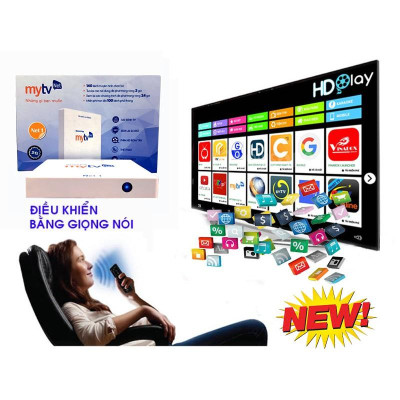 BOX MYTV NET 1G - Phiên bản 2021 - Xem 200 KÊNH TRUYỀN HÌNH BẢN QUYỀN - Hàng Chính Hãng
