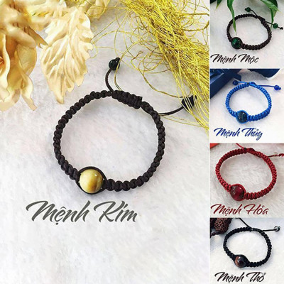 VÒNG TAY ĐÁ PHONG THỦY THEO MỆNH