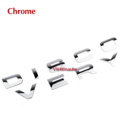 Chữ DISCOVERY 3D nổi dán trang trí xe Ô tô