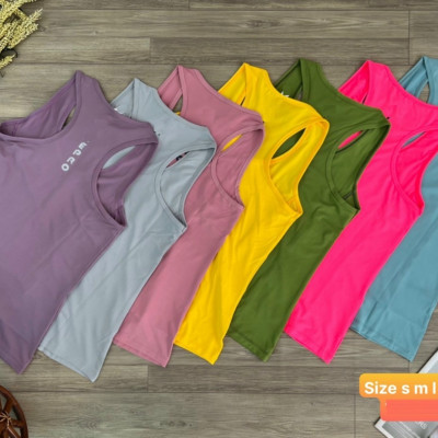 Áo Ba Lỗ Nữ Tập Thể Dục Gym Yoga Fitness