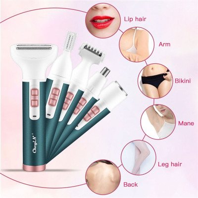 Máy cạo tỉa lông Bikini Nam Nữ Thiết kế đầu chữ T chuyên dụng – Hai đầu cạo tỉa linh hoạt – Có phụ kiện đầu chải bảo vệ da