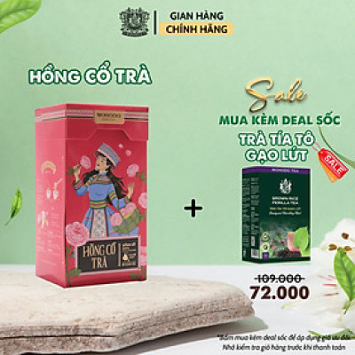 Hồng Cổ Trà Túi Lọc Mohodo Hoa Hồng Thượng Hạng - Hộp 30G