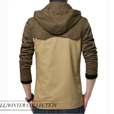 Áo khoác kaki nam 2 lớp có nón SITAKI thời trang cao cấp AKK15