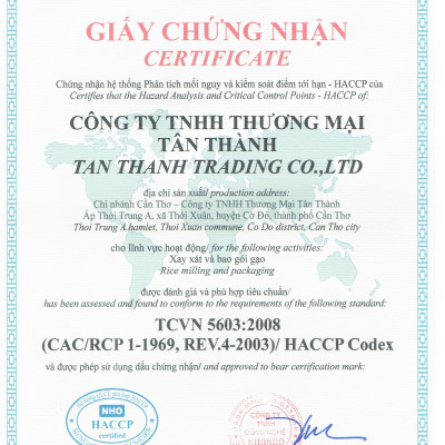 Gạo Hoa Lúa Xanh - Túi 5kg - Tơi xốp, mềm cơm, dẻo ít, thơm nhẹ