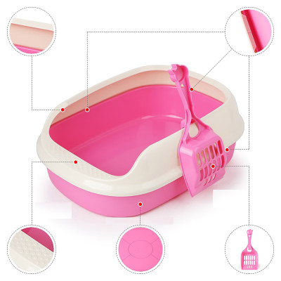 Khay Đựng Thức Ăn Cho Chó KhoNCC Hàng Chính Hãng - Thú Cưng Sạch Sẽ Hơn - LMS-KCM - Nhiều Màu (Giao Ngẫu Nhiên)