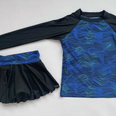 Set Vay Bơi Nữ Dài Tay Size Từ 45 đến 72 KG