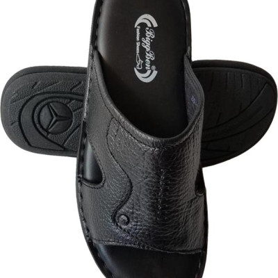 Dép Nam BIGGBEN Da Bò Thật Cao Cấp DN198