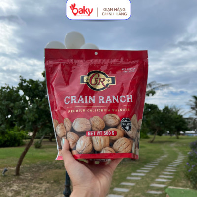 Oaky Hạt Óc Chó Vàng Crain Nhập Khẩu Mỹ - Túi 500g