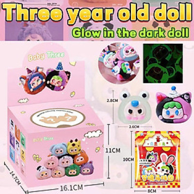 Hộp 32 túi mù Baby three nhiều mầu cho bé