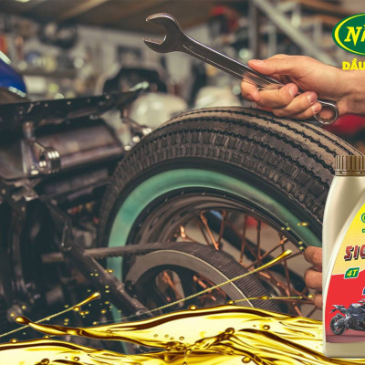 Nhớt Xe Số Nikko Sigma Extra 4T (Đồng) SAE 20W50 API: SL 0.8L