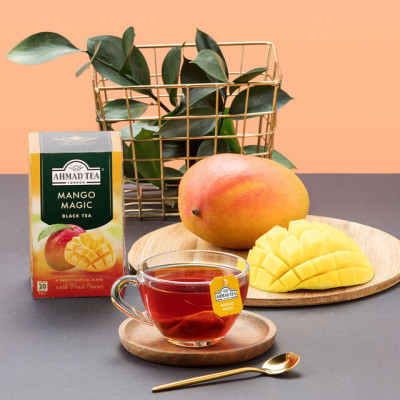 TRÀ AHMAD ANH QUỐC - XOÀI (40g) - Mango Magic - Vua của các loại trái cây nhiệt đới