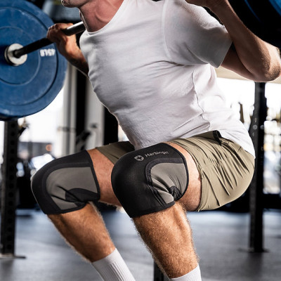 Xỏ Đầu Gối Tập Gym Harbinger Pro Knee Sleeves 7MM