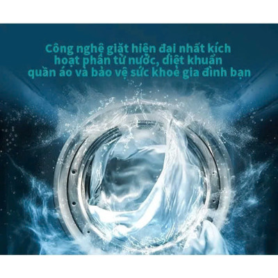 Máy Giặt Hisense Inverter Cửa Ngang WFQA1043BT 10.5kg Diệt Khuẩn 99%, Tiết Kiệm Điện, Bảo Hành 3 Năm - Hàng Chính Hãng