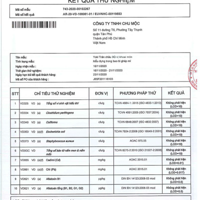 Yoki Trân châu khoai môn 3Q dai, giòn, thơm ngon