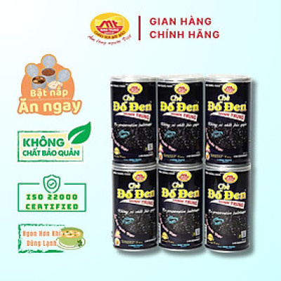 Chè đỗ đen Minh Trung 365g - Chè Đỗ Đen 6 (combo 6 lon)