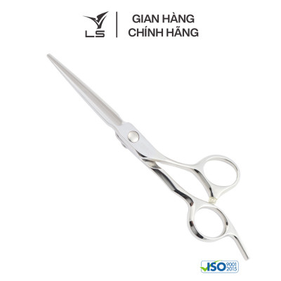 Kéo cắt tóc LS lưỡi thẳng quai offset vênh đỡ ngón cố định FA23/5.75