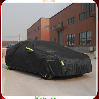 Bạt phủ ô tô thương hiệu MACSIM dành cho Toyota Corolla Cross- màu đen - bạt phủ trong nhà và ngoài trời