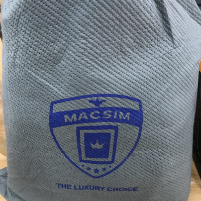 Bạt phủ ô tô chất liệu vải không dệt cao cấp thương hiệu MACSIM dành cho hãng xe Kia Sonet màu ghi