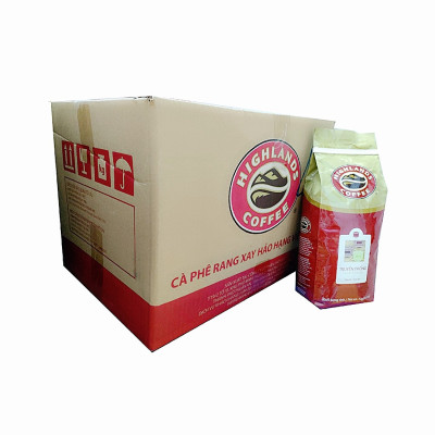 [Giá sỉ liên hệ] Thùng 15 KG Cà phê bột Truyền thống Highlands Coffee 1kg