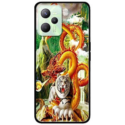 Ốp lưng dành cho Realme C35 mẫu Long Tranh Hỗ Đấu