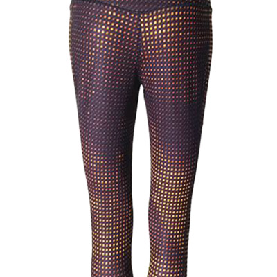 Quần Legging Nữ Just Feel Free H6626 - Đen Cam